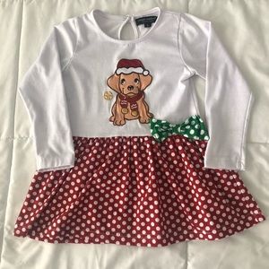 🌟 3 for $15 | Simply Southern 5T Christmas Puppy Dog Top